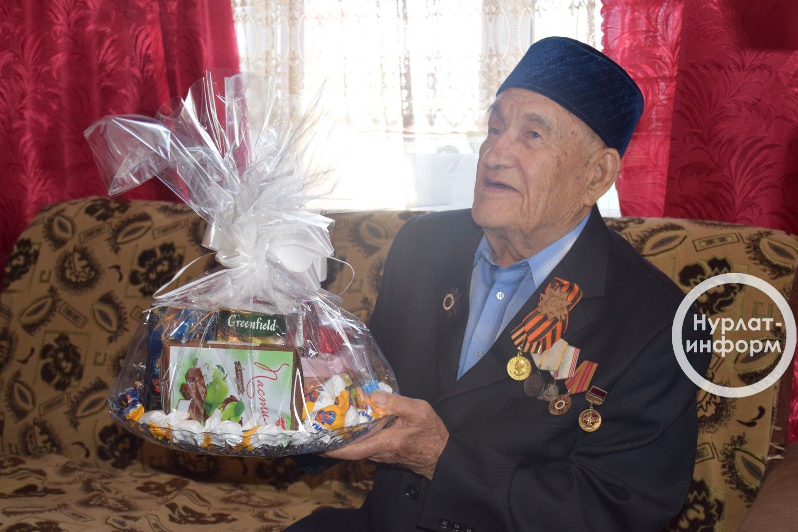 Нурлат: городской прокурор встретился с ветераном войны