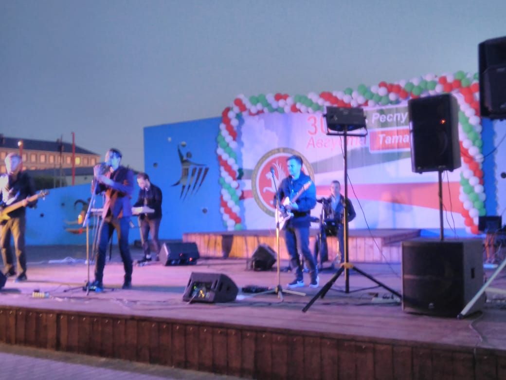 В Нурлате состоялся концерт ко Дню Республики Татарстан