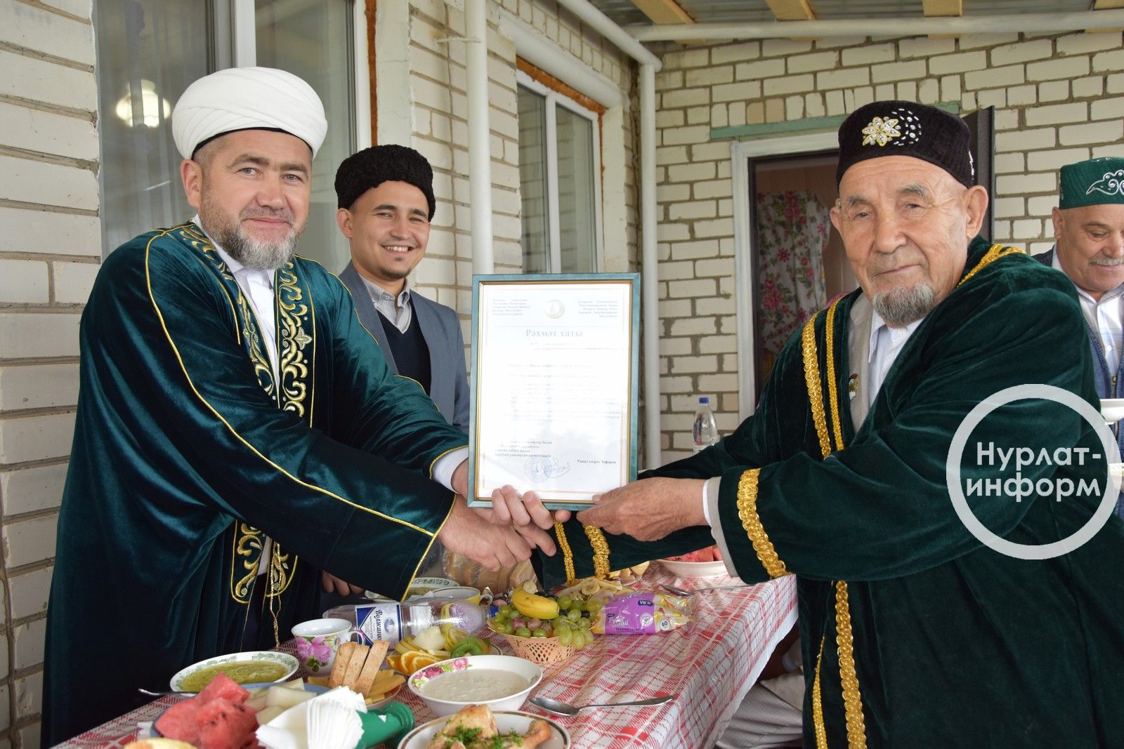 В мечети микрорайона сахароваров прошел меджлис благодарения