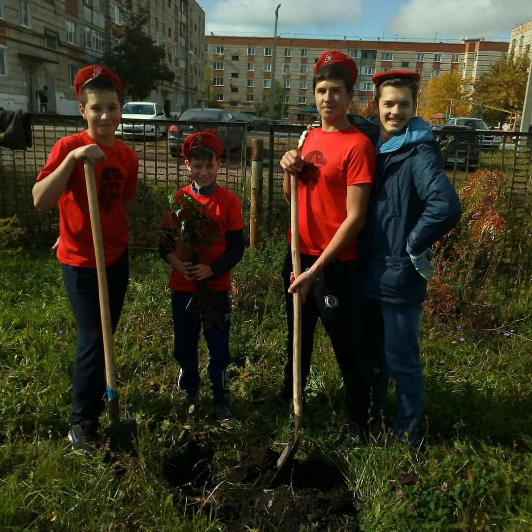 Нурлатцы – участники акции «Лес Победы»