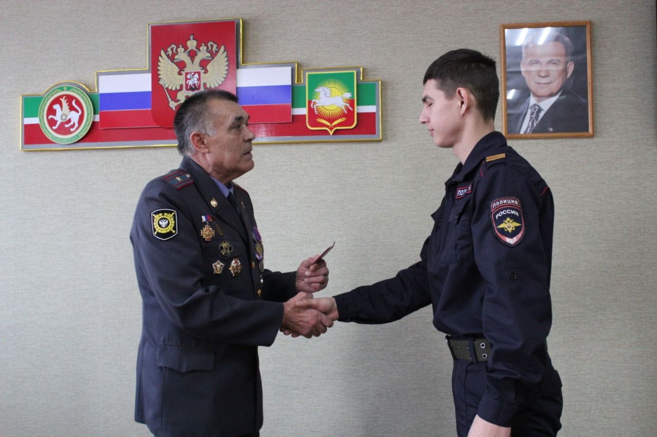 В Нурлатском отделе МВД России чествовали молодых сотрудников
