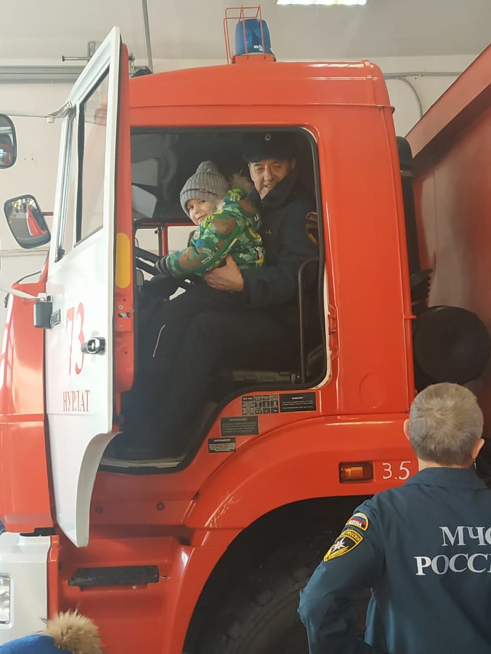 Воспитанники детского сада «Колосок» узнали много нового о профессии пожарного