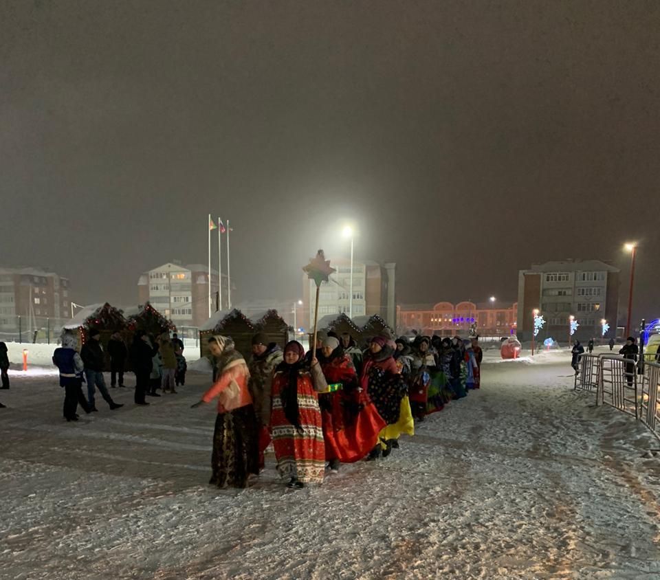 В Нурлате прошли Рождественские гуляния