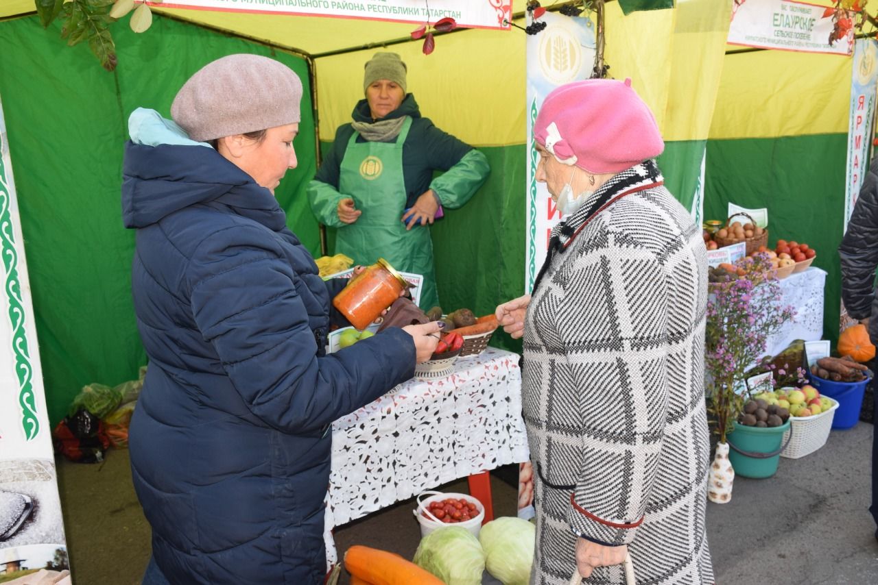 В Нурлате проходит ярмарка, посвященная Дню пожилых людей