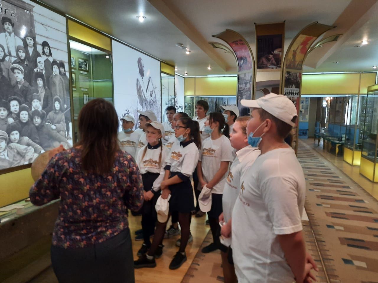Юные члены военно-патриотического клуба «Легенда» посетили музей