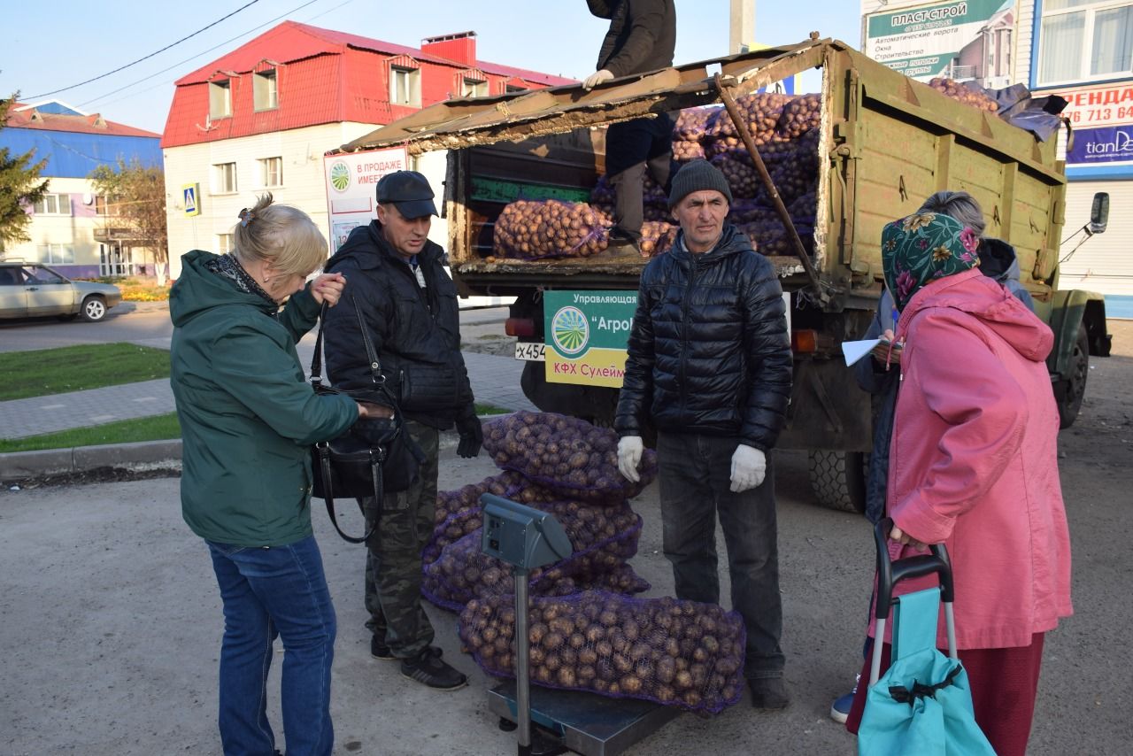 В Нурлате проходит ярмарка, посвященная Дню пожилых людей