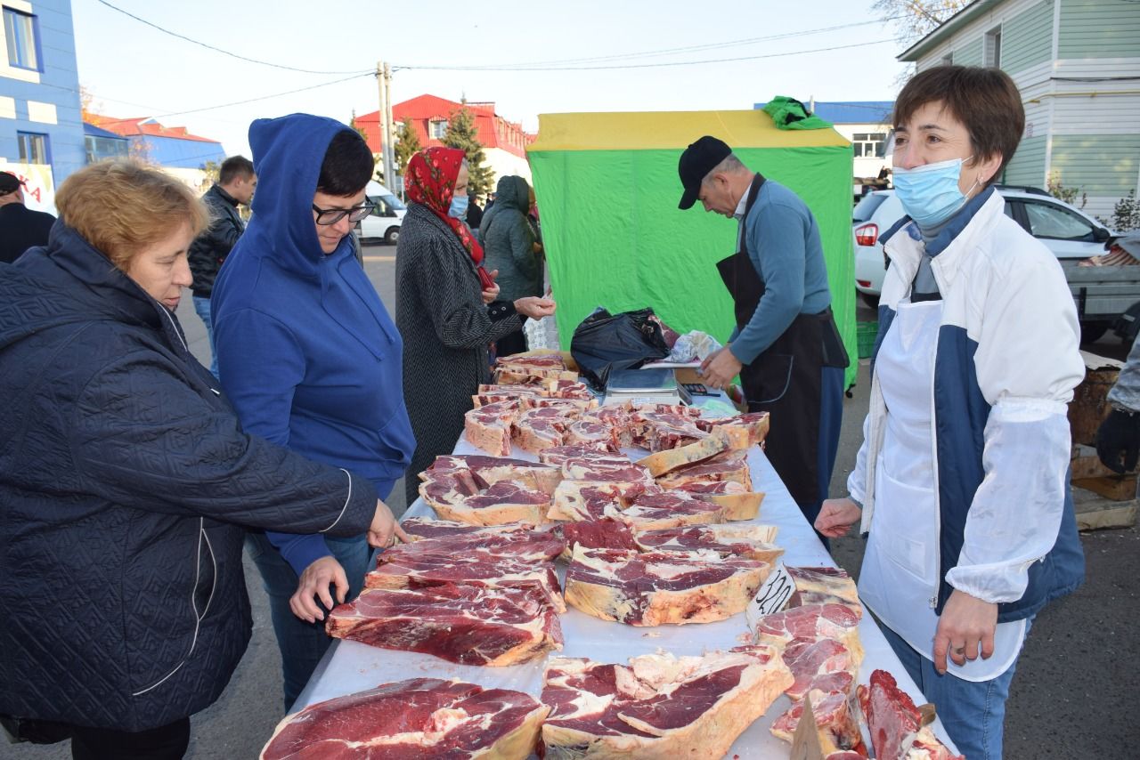 В Нурлате проходит ярмарка, посвященная Дню пожилых людей