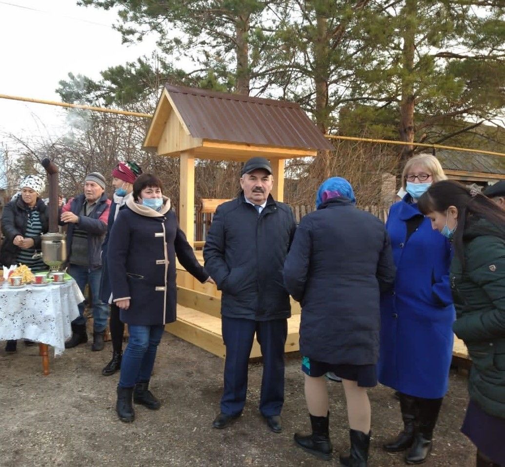 В деревне Салдакаево заработали еще два колодца