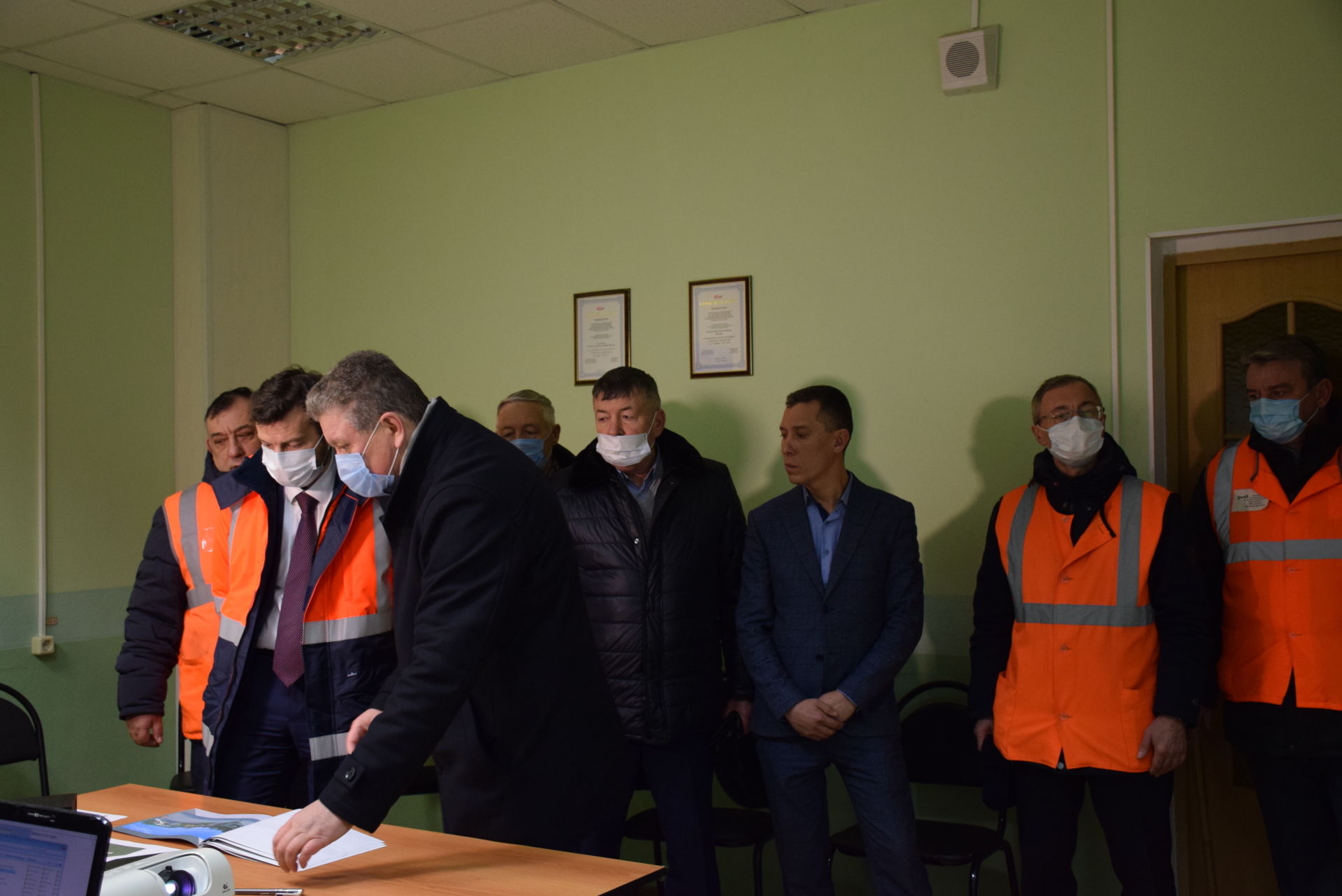 С рабочим визитом Нурлат посетил начальник Куйбышевской железной дороги Вячеслав Дмитриев