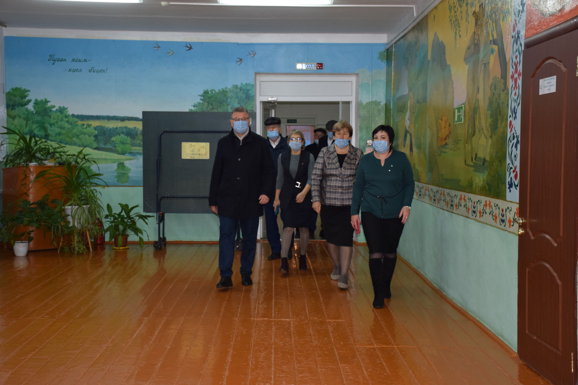 Глава района Алмаз Ахметшин посетил Степноозерское сельское поселение