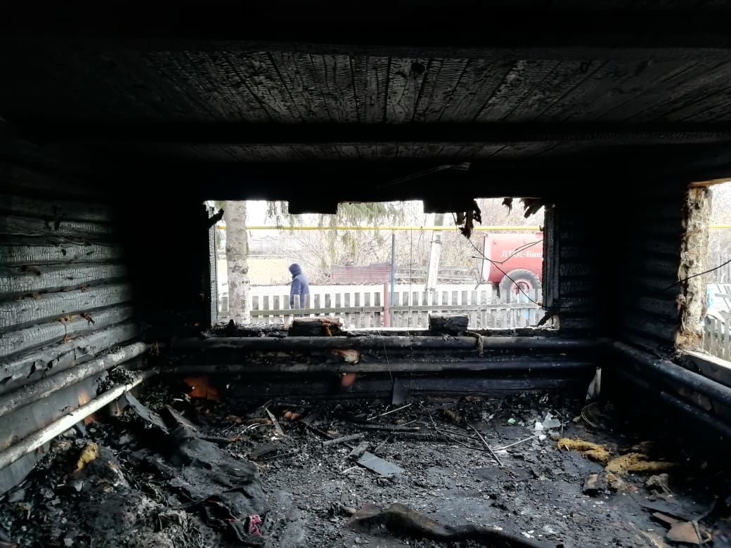 Выходной в селе Бикулово подытожил пожар