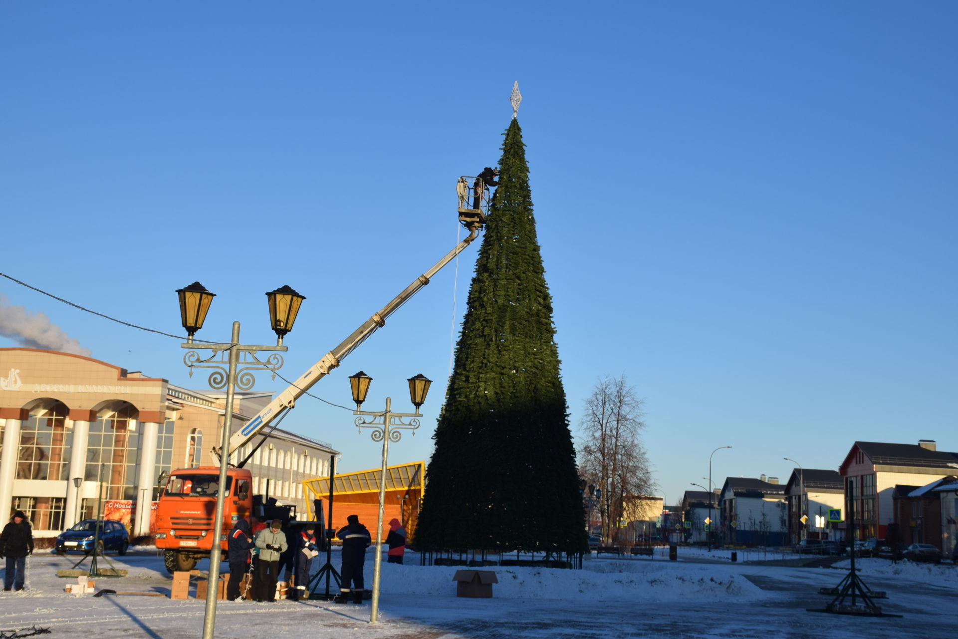 Новогодняя елка в Нурлате удивит своей оригинальностью