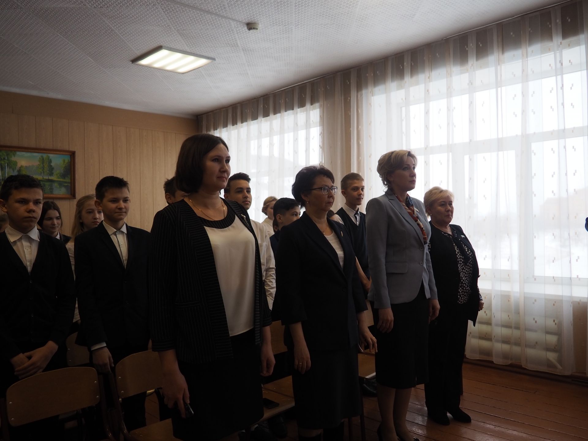 Депутат Госсовета РТ Людмила Рыбакова приняла участие в Парламентском уроке в Нурлате