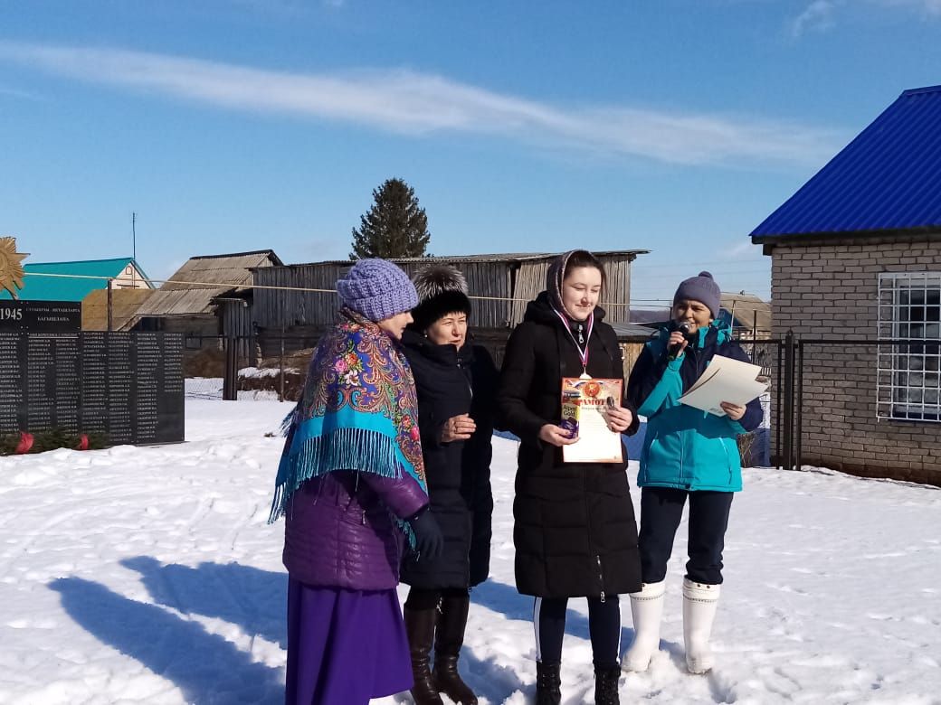 В Караульной Горе сегодня прошли лыжные соревнования памяти героя-земляка А.И.Кузнецова