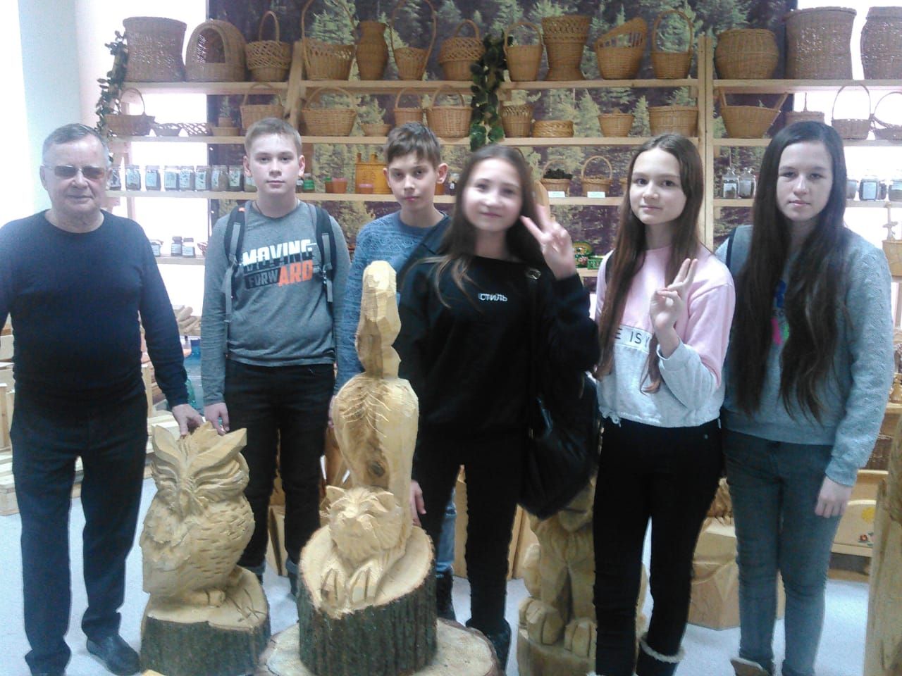 Нурлатские школьники посетили Музей леса в Казани