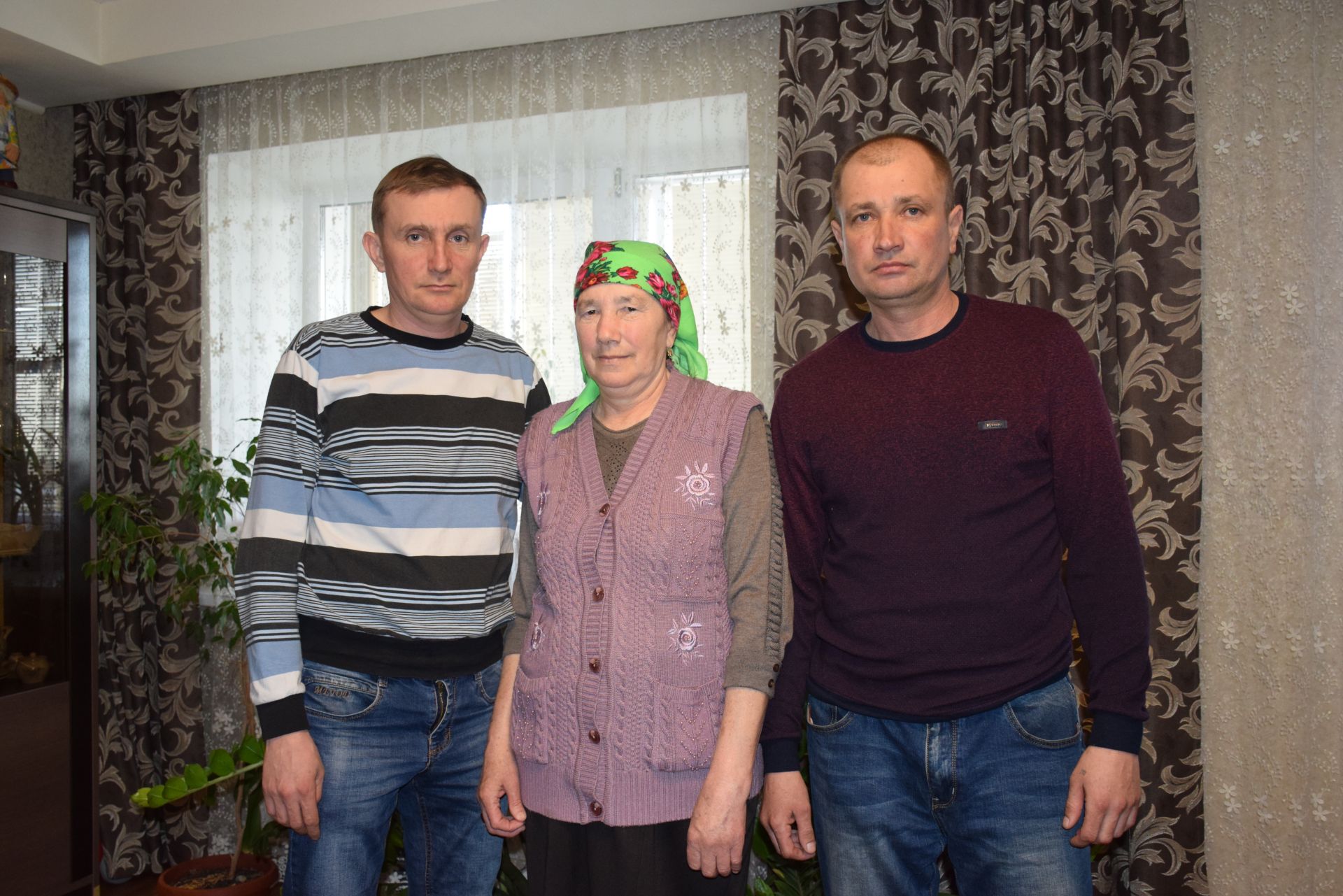 Трое сыновей Суфии &nbsp;Мухаметовой из Средних Челнов прошли через войну в Чечне