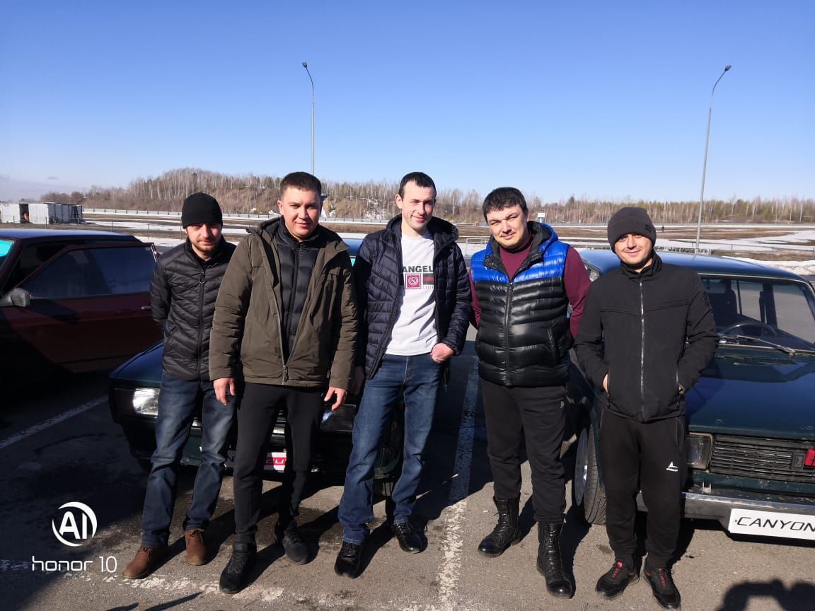 Команда  Нурлатской  ДОСААФ РТ в  г.Казань приняла участие в кубке по любительским кольцевым гонкам