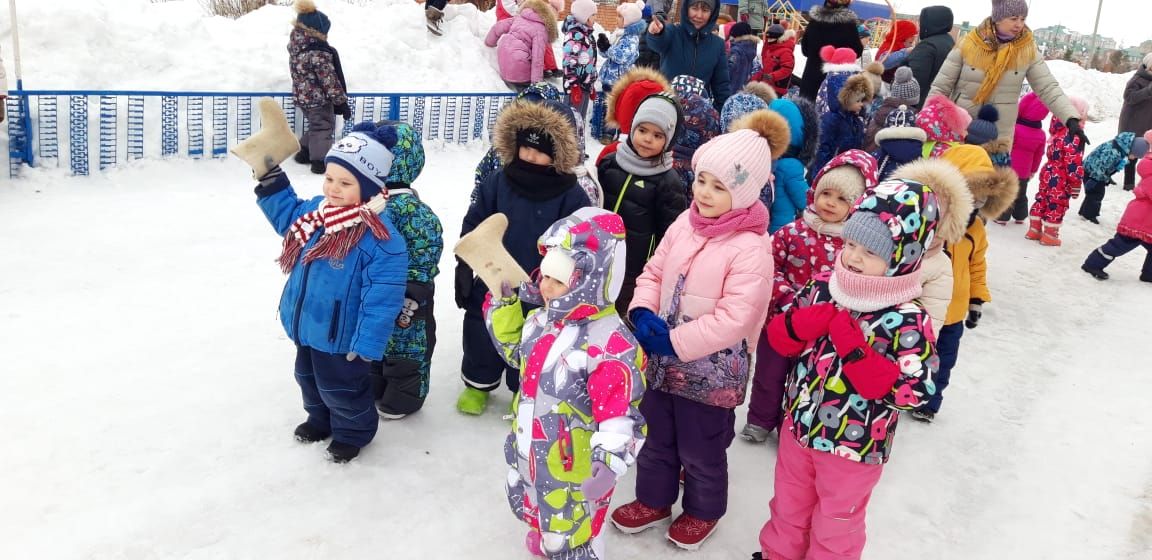 Нурлатские дошкольники устроили проводы зимы