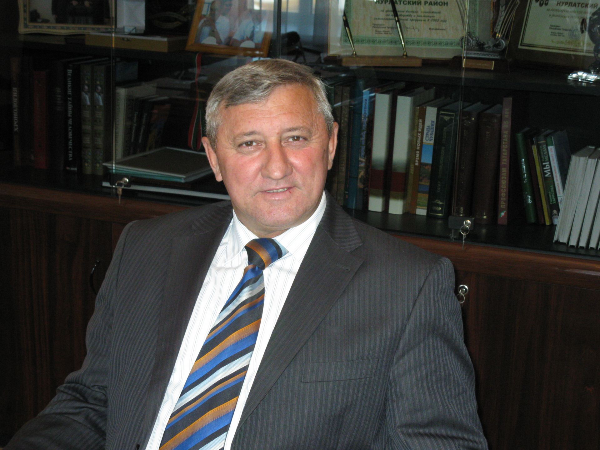 Сегодня работавший в 2008-2013 года Главой Нурлатского района  Наиль Шарапов отмечает юбилей