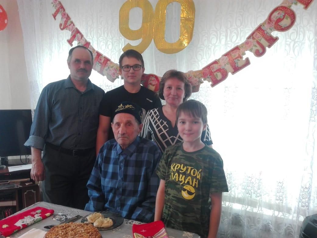 Праздничная дата на личном календаре – житель Кичкальни отметил свое 90-летие