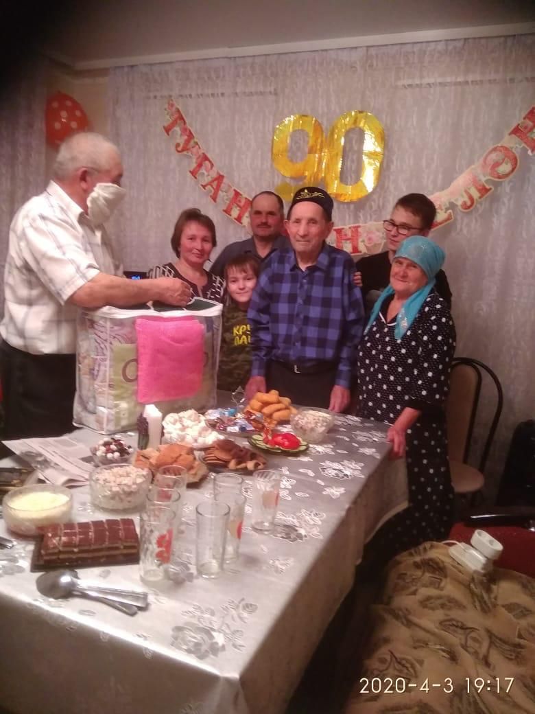 Праздничная дата на личном календаре – житель Кичкальни отметил свое 90-летие