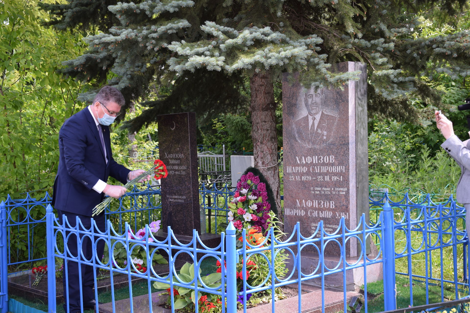 В Нурлате почтили память легендарного руководителя Шарифа Сагировича Хафизова