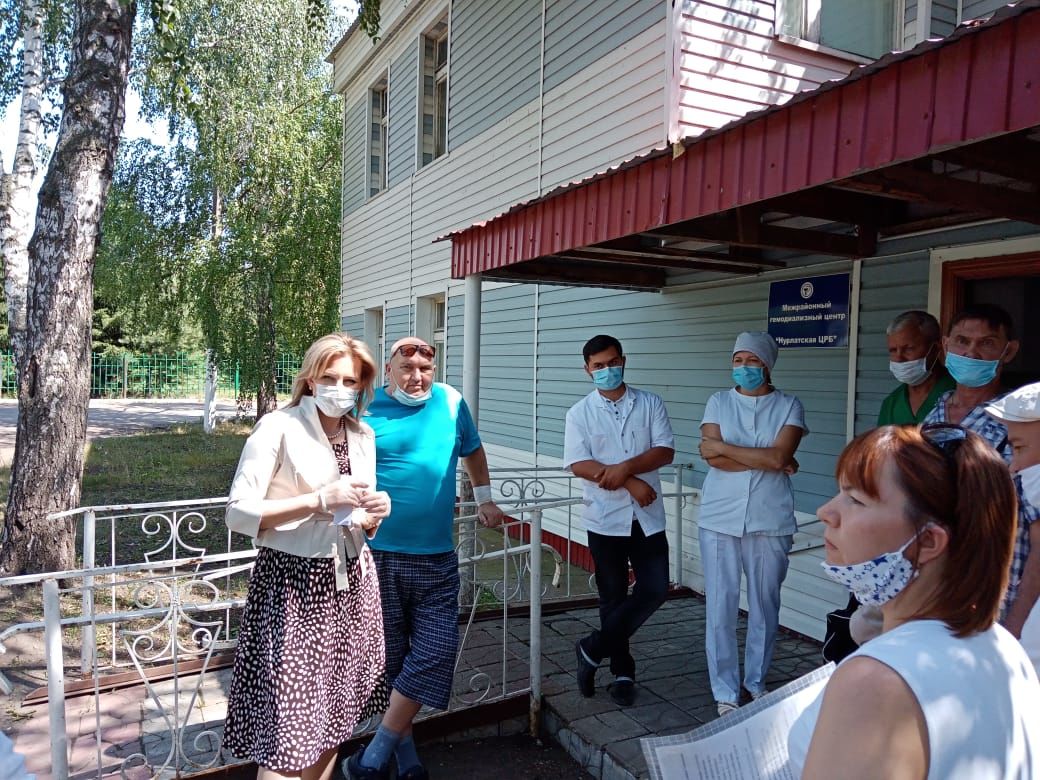 Людмила Рыбакова встретилась с нурлатскими избирателями