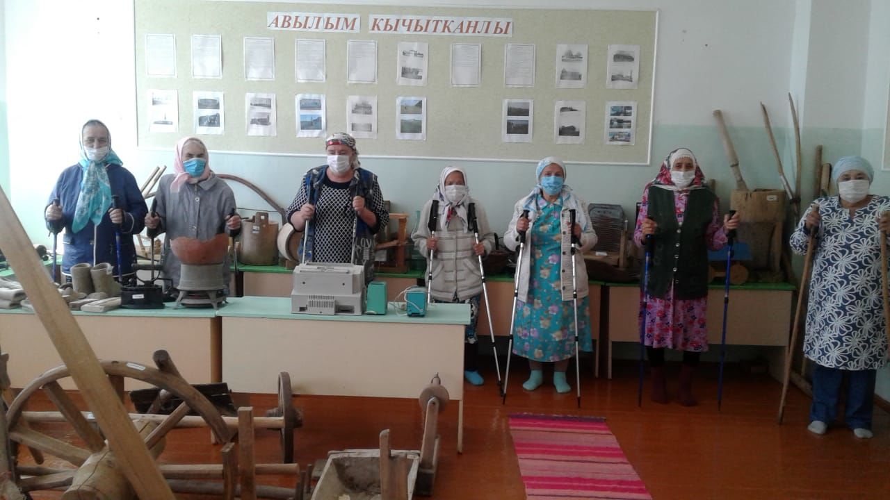 В Кичкальне с местными жителями провели спортивно – познавательное мероприятие «Мой Татарстан»