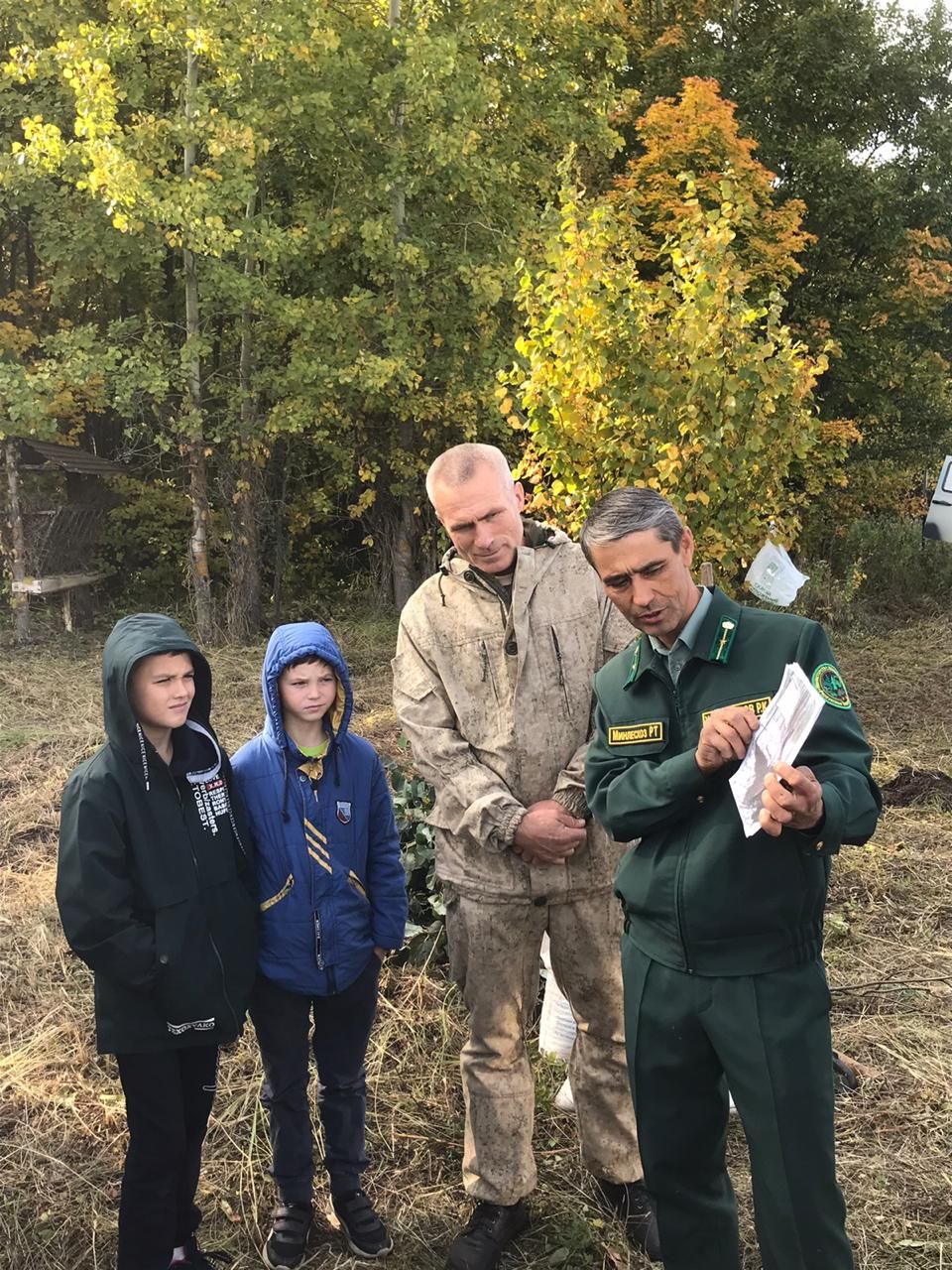 Юные экологи Нурлатской гимназии посетили охотничьи угодья