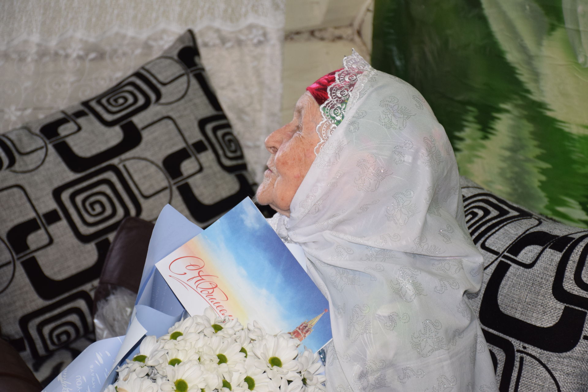 Самая возрастная жительница Кичкальни отмечает 95-летие