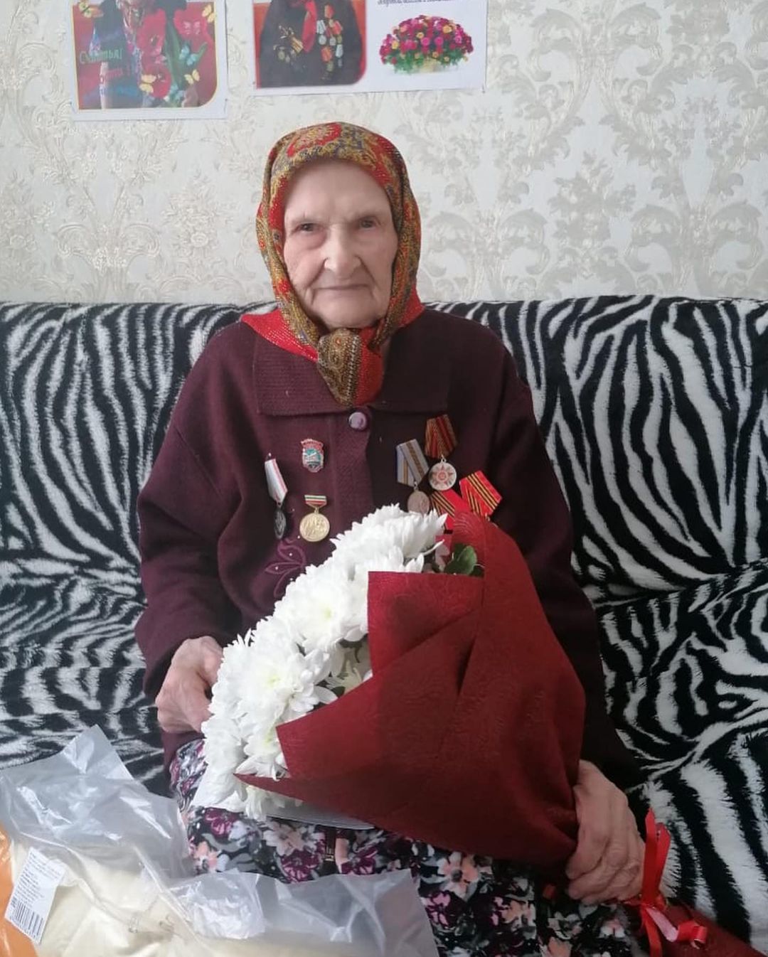 Жительница Нурлата отметила свое 90-летие