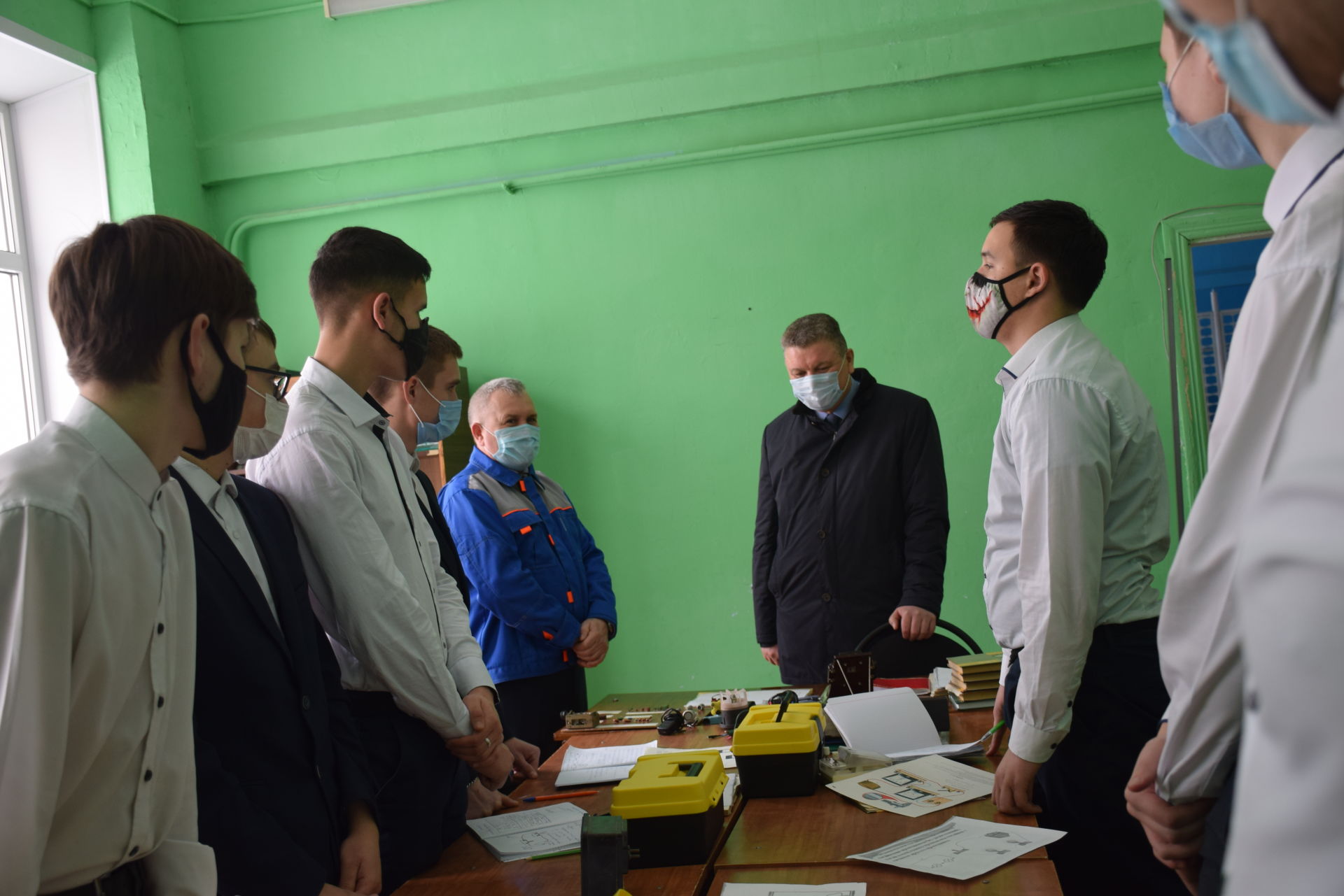 Главный эколог Татарстана посетил Нурлатский аграрный техникум