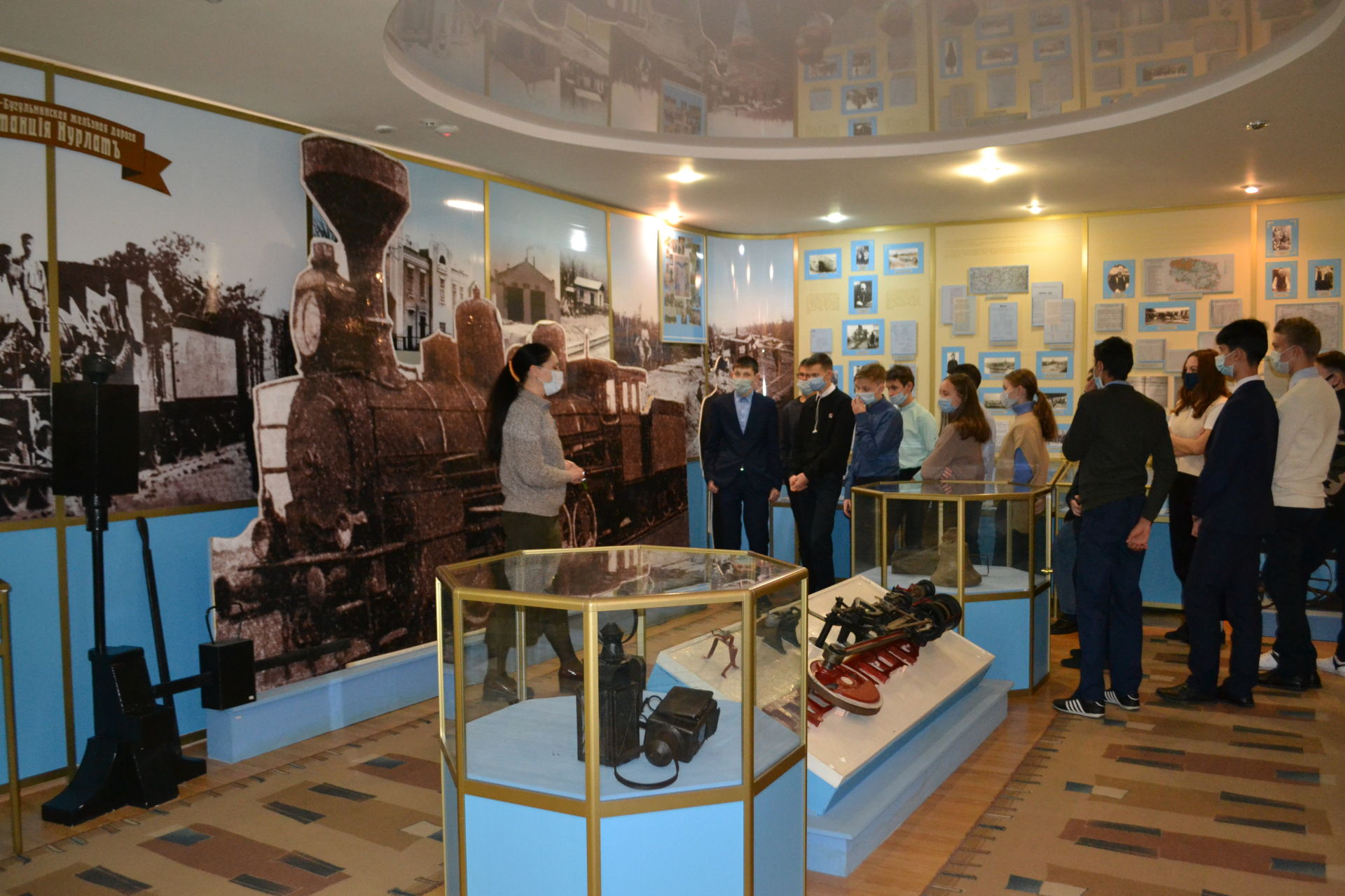 Нурлатские школьники ходят в музей по Пушкинской карте