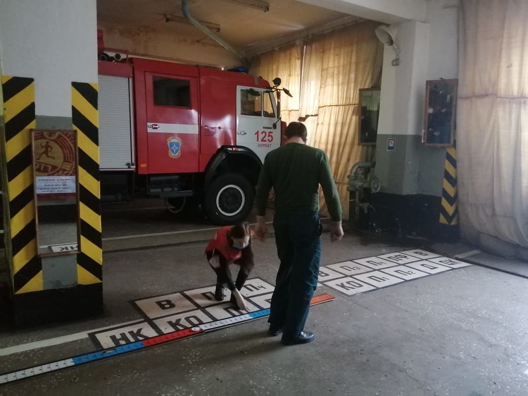 Сотрудники 125-ой пожарно-спасательной части присоединились к движению ГТО