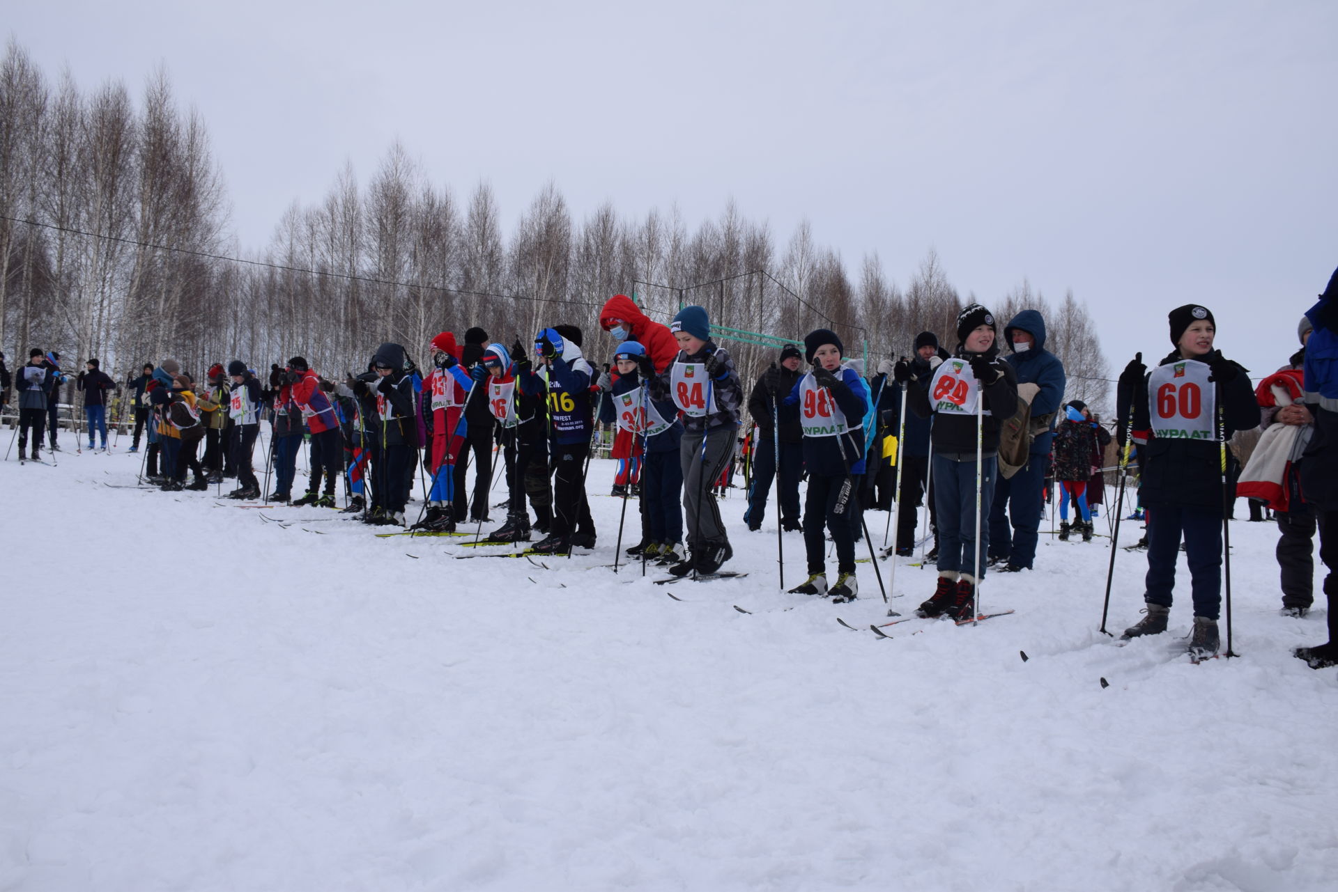 Нурлатские лыжники вышли на старт вместе со всей страной