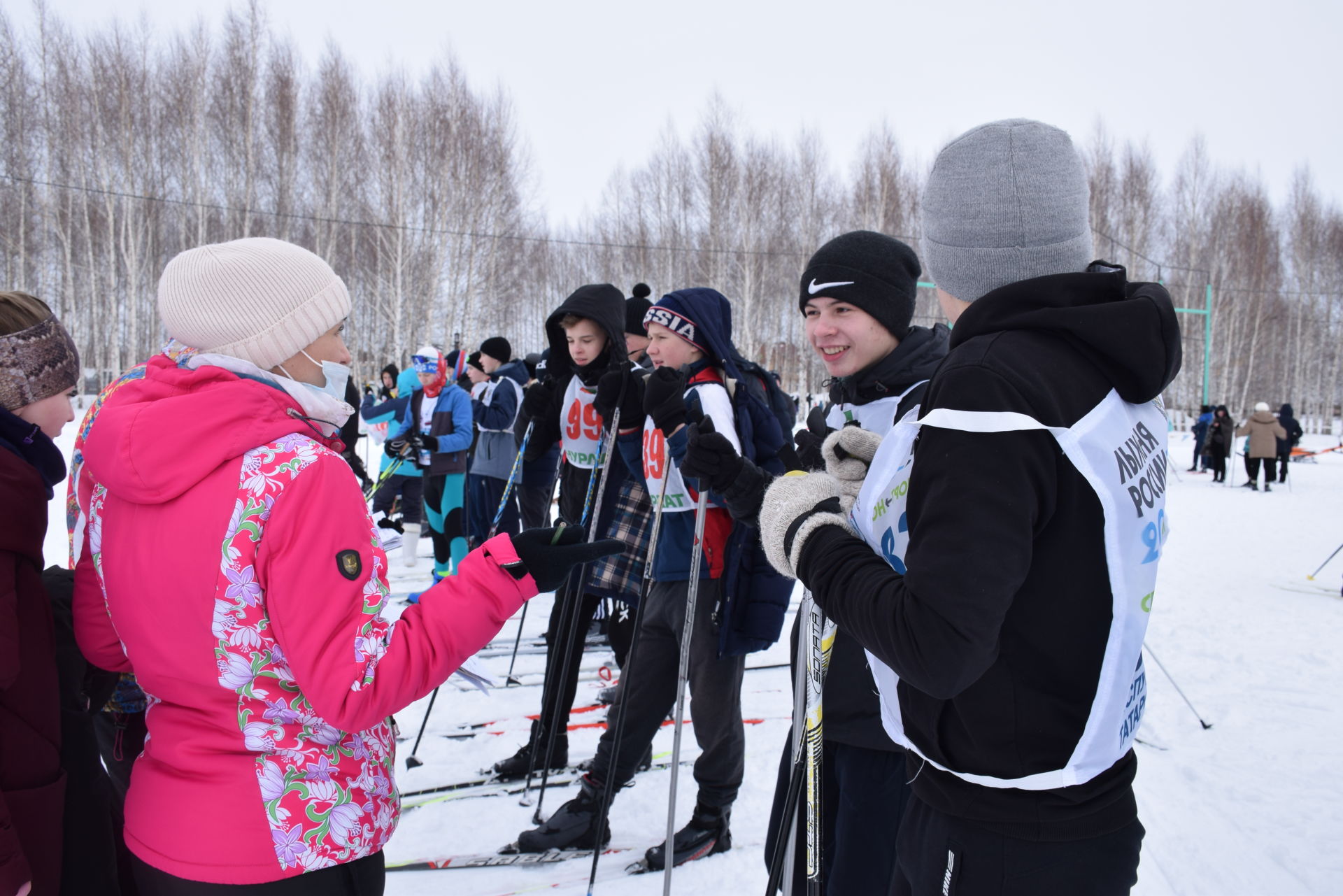 Нурлатские лыжники вышли на старт вместе со всей страной