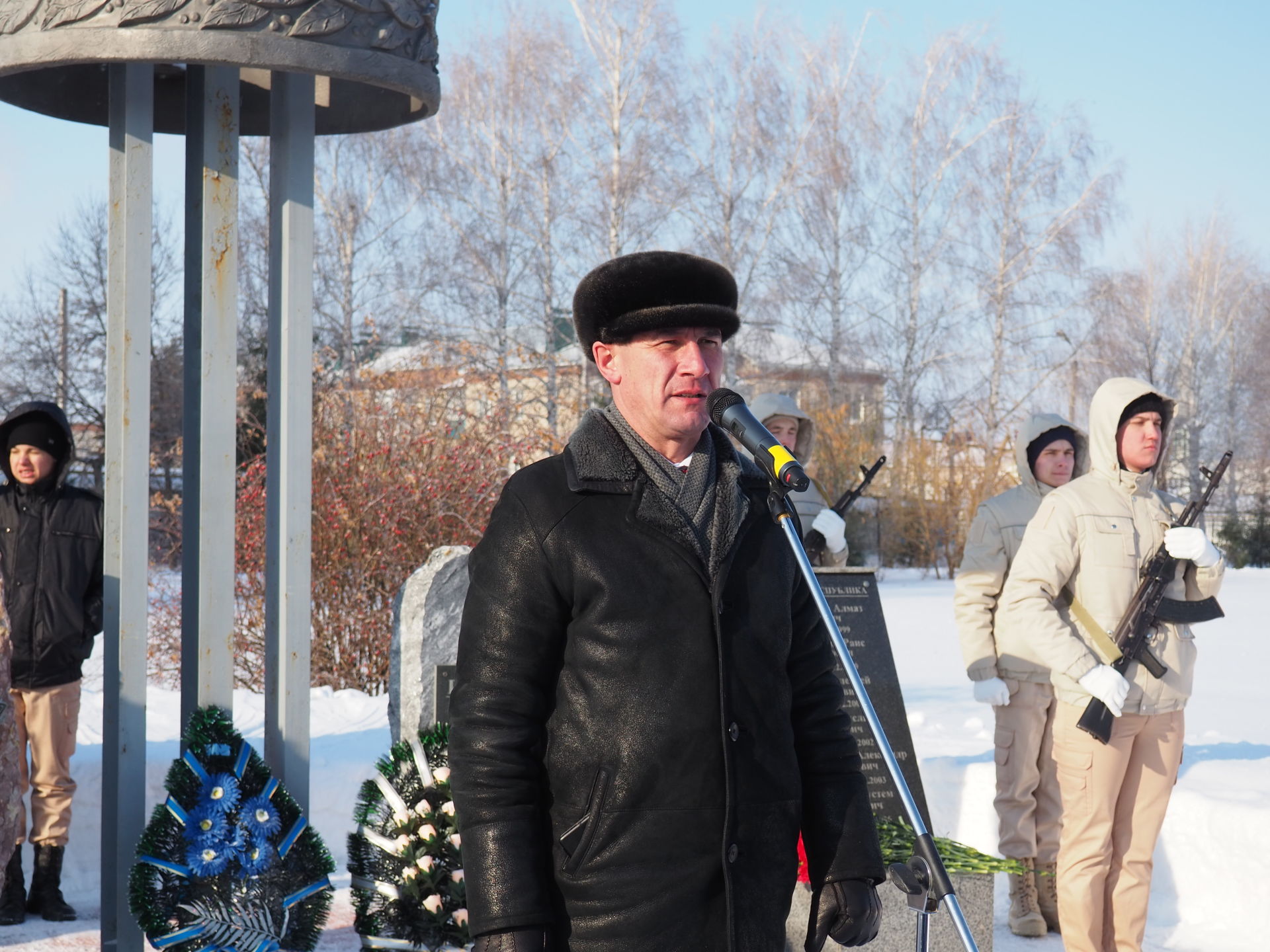 В Нурлате прошел митинг в честь 32-й годовщины вывода советских войск из Афганистана