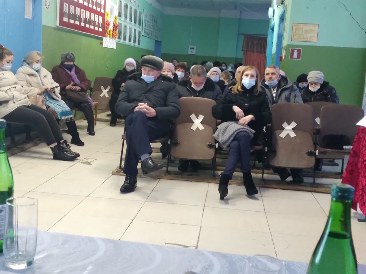 Жители Староальметьевского сельского поселения встретились с руководством района