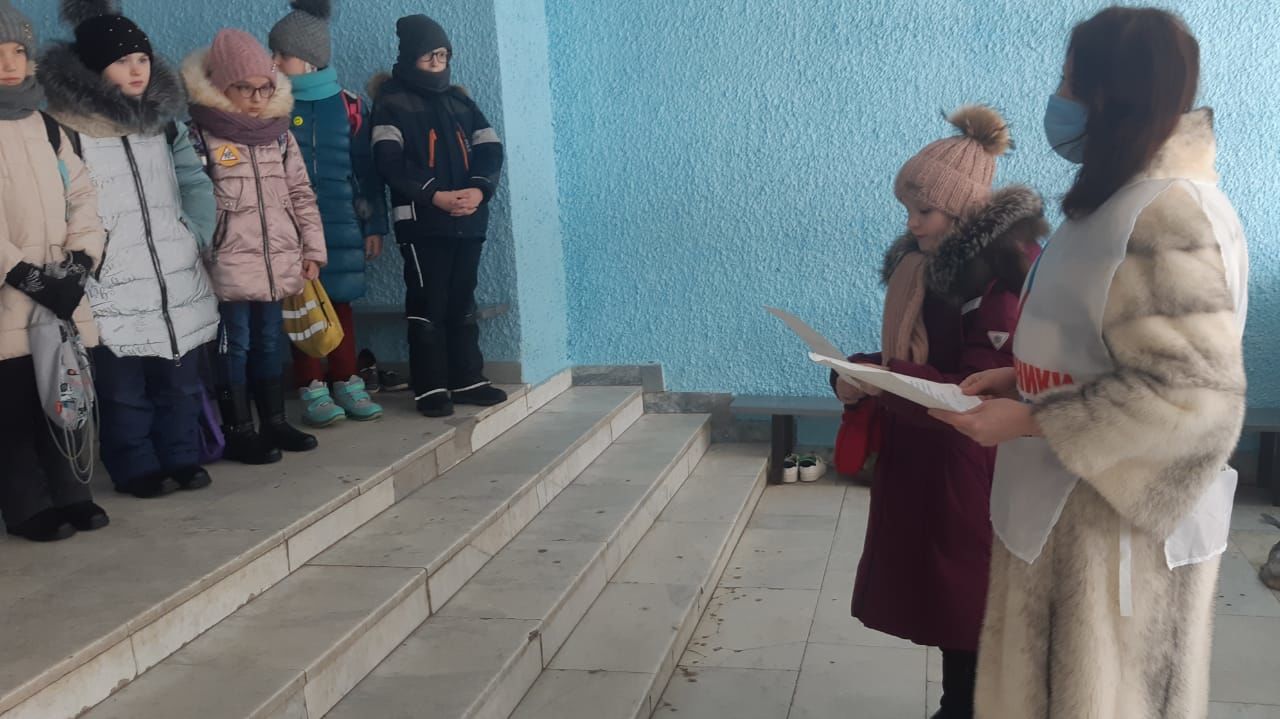 В Нурлате дети из многодетных семей участвовали в малом зимнем Сабантуе