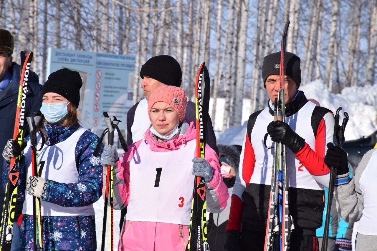 В Нурлате прошел первый лыжный этап районных Спартакиад
