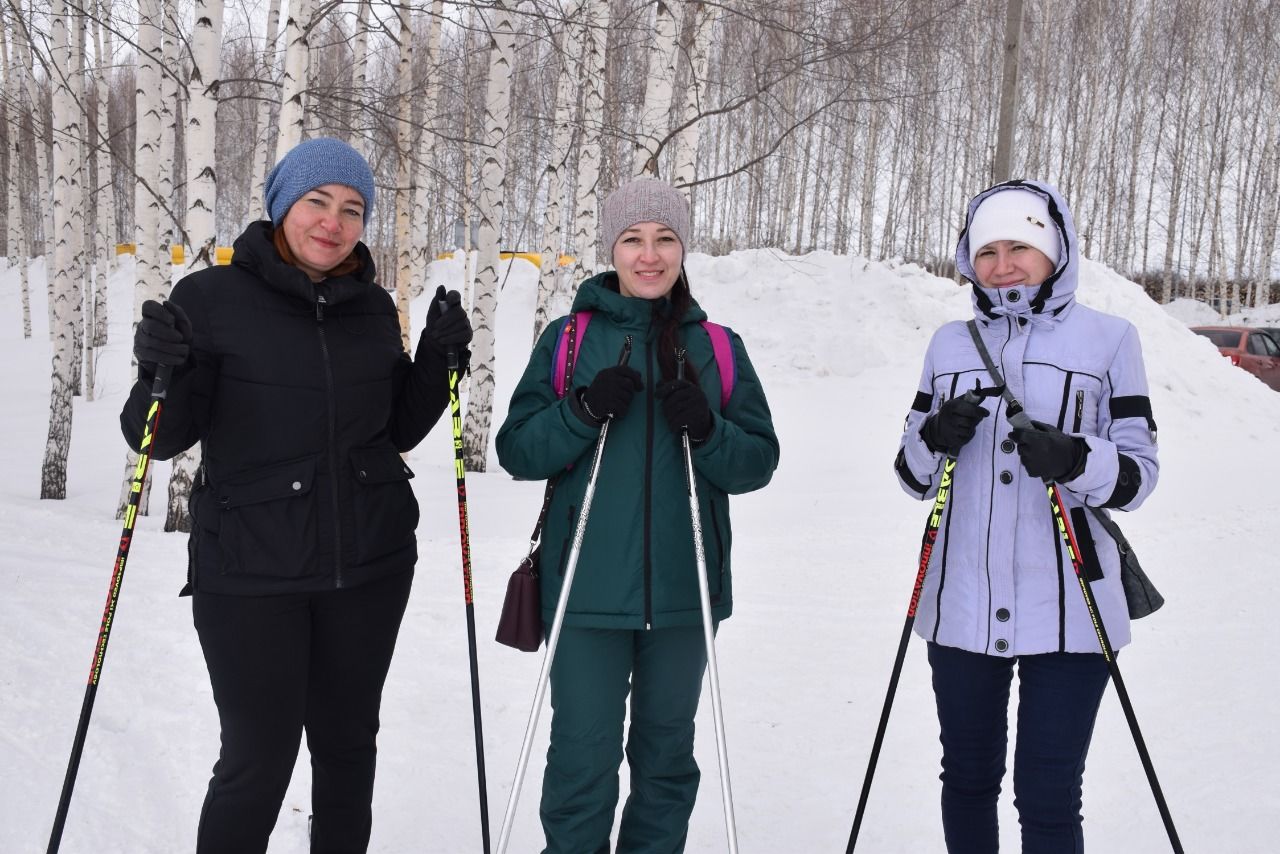 В Нурлате состоялись лыжные соревнования, посвященные закрытию зимнего спортивного сезона