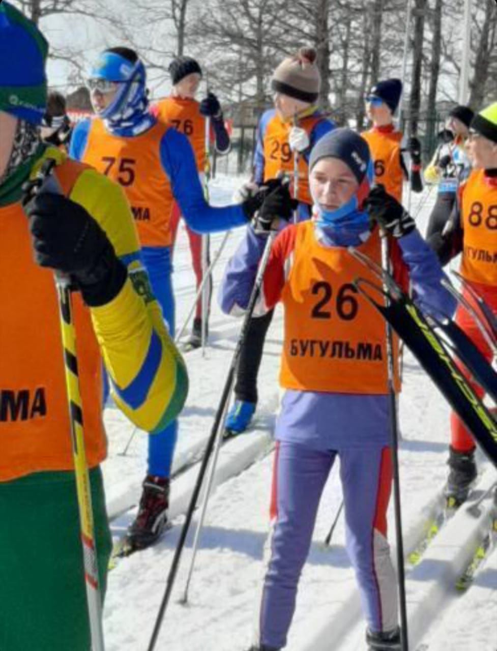 Любители лыжного спорта из Нурлата выходные проводят на лыжне