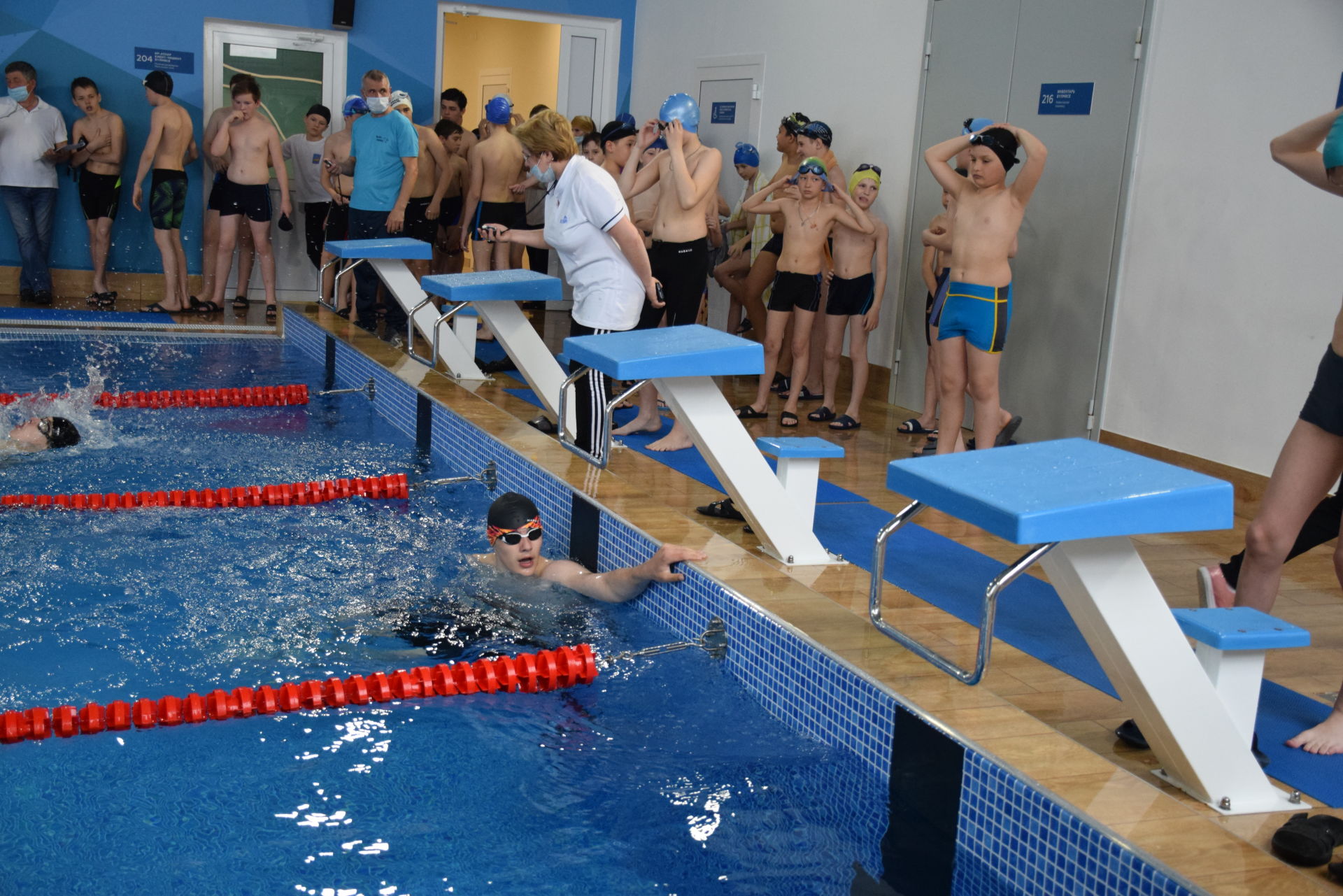 В командной эстафете по плаванию на призы «Татарстан-новый век» нурлатцы стали первыми