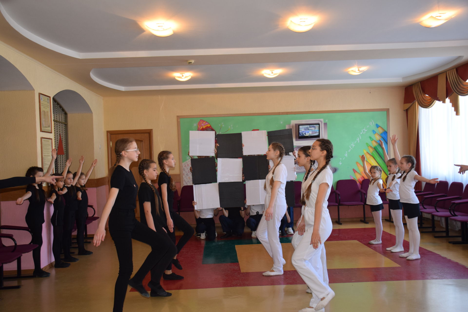 В Нурлатской гимназии в торжественной обстановке открыли шахматную зону
