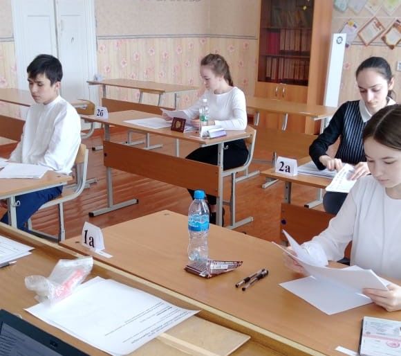 В Нурлате проходит пробный единый государственный экзамен