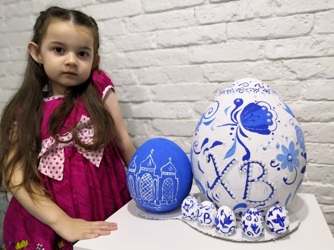 Милана Фазуллина – первая участница благотворительного конкурса «Пасхальный сувенир»