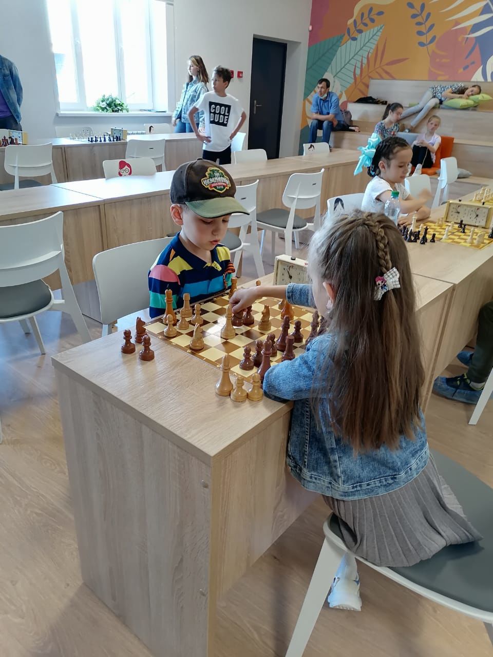 В День Победы юные нурлатцы сразились в  шахматном турнире