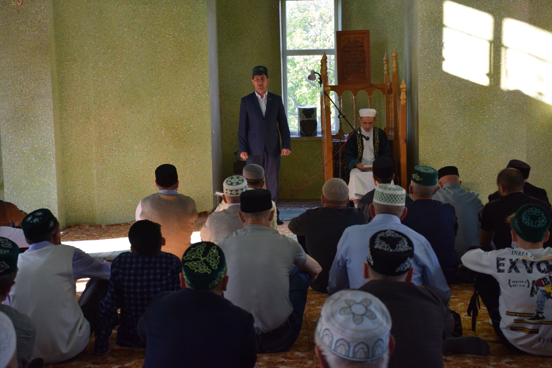 Во всех мечетях Нурлатского района прошло праздничное богослужение