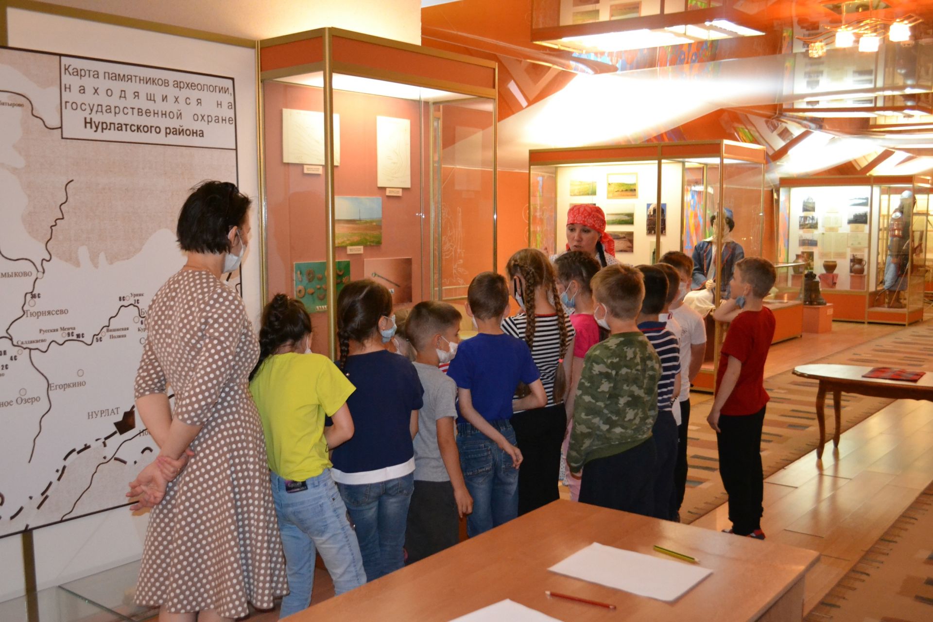 Региональный музей истории Закамья и г.Нурлат провел  квест "Волшебный мир музея"