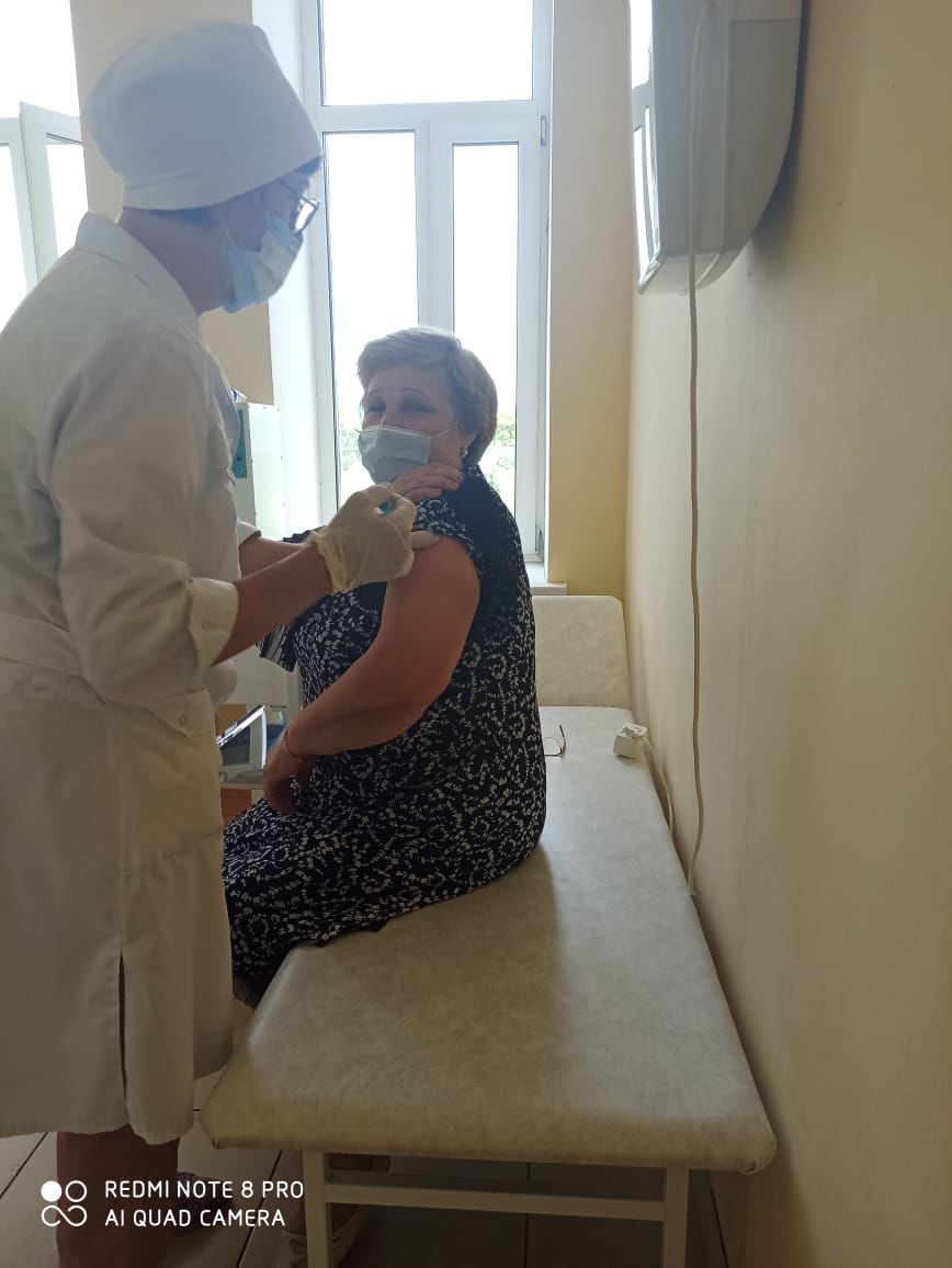 В Нурлатском районе активно идет вакцинация с выездом в села